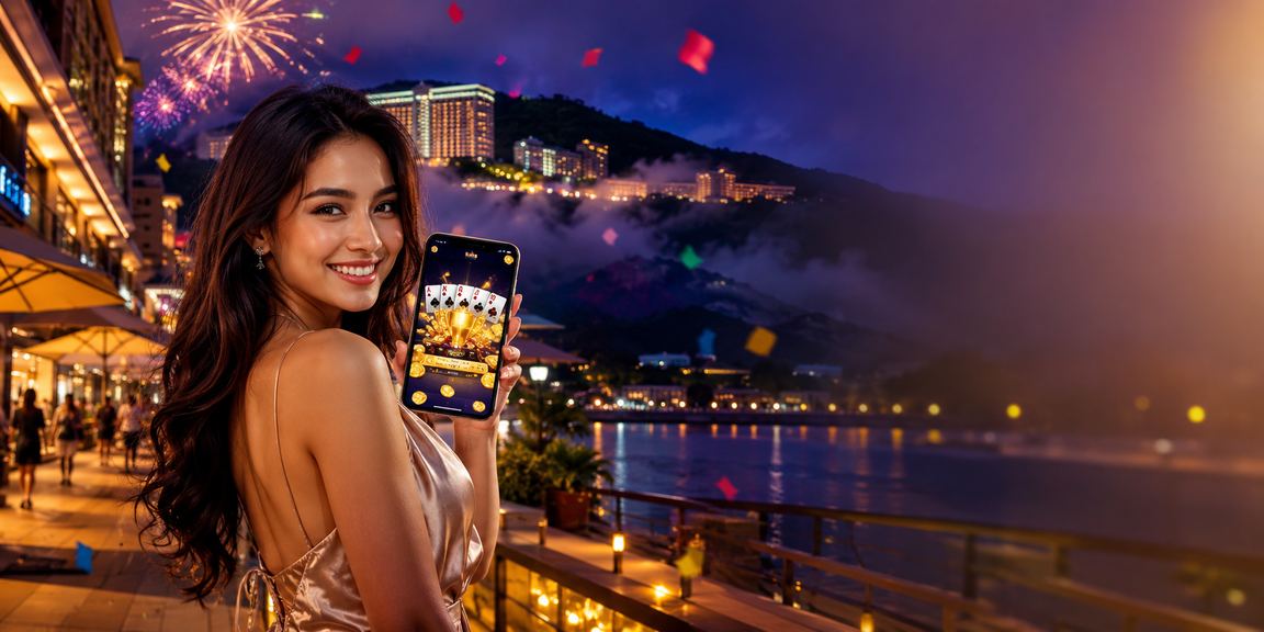 Pengguna di Genting Highlands menikmati permainan kad dalam suasana hiburan gaya Melayu
